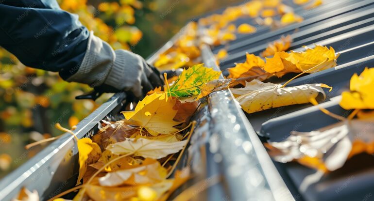 Gutter Cleaning in Traneit